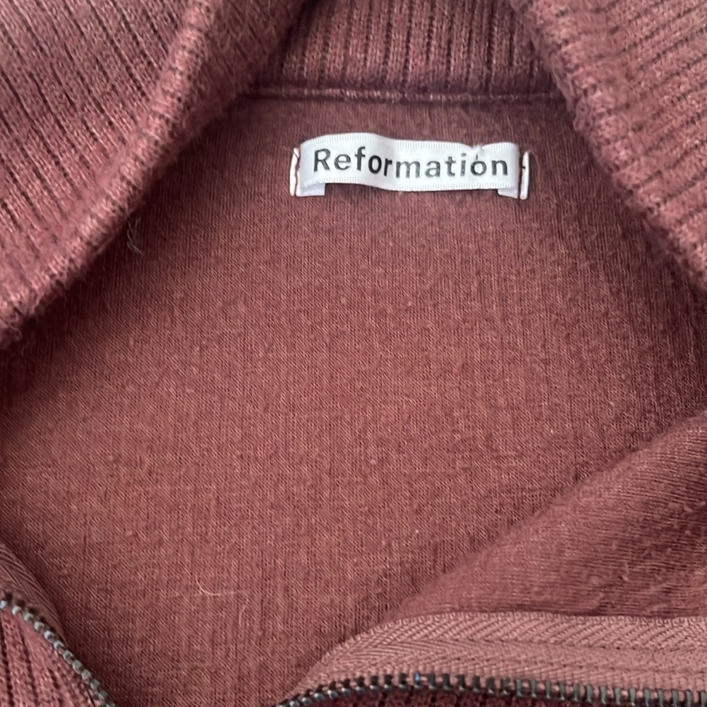 reformation long sleeve sweater top - Picture 5 of 6